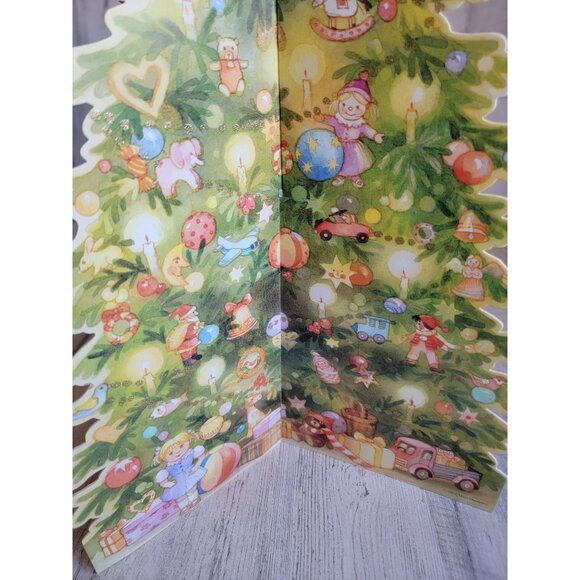 Jill Vintage 3D advent calendar Christmas Tree xmas - Picture 8 of 12